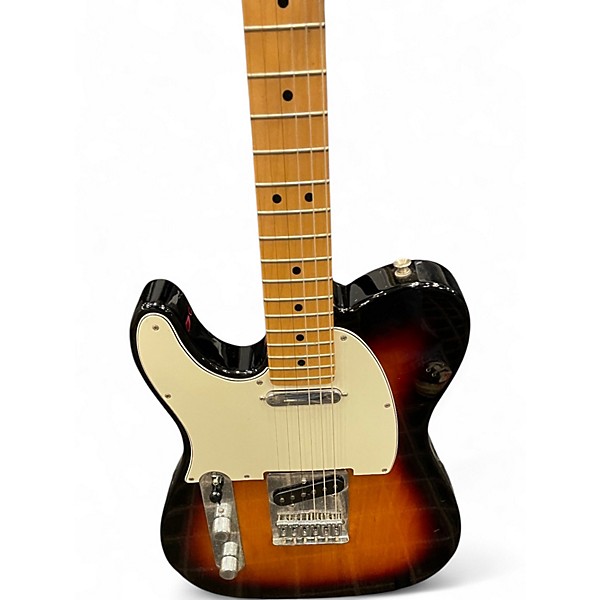 Used Fender Player Telecaster 3 Color Sunburst Electric Guitar