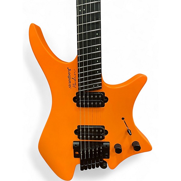 Used strandberg Boden Standard NX6 Orange Solid Body Electric Guitar