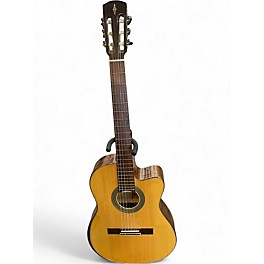 Used Alvarez CC7HCEAR Antique Natural Classical Acoustic Electric Guitar