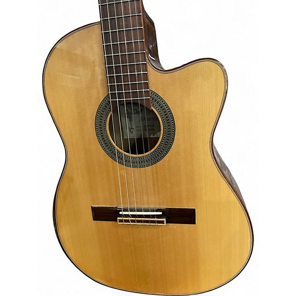 Used Alvarez CC7HCEAR Antique Natural Classical Acoustic Electric Guitar