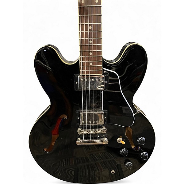 Used Epiphone ES335 TRADITIONAL PRO BLACK Hollow Body Electric Guitar