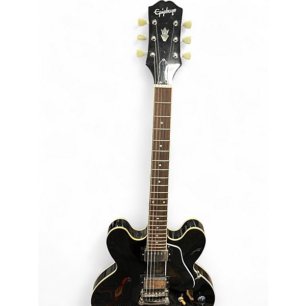 Used Epiphone ES335 TRADITIONAL PRO BLACK Hollow Body Electric Guitar