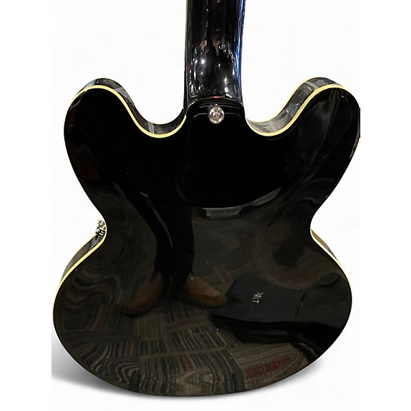 Used Epiphone ES335 TRADITIONAL PRO BLACK Hollow Body Electric Guitar