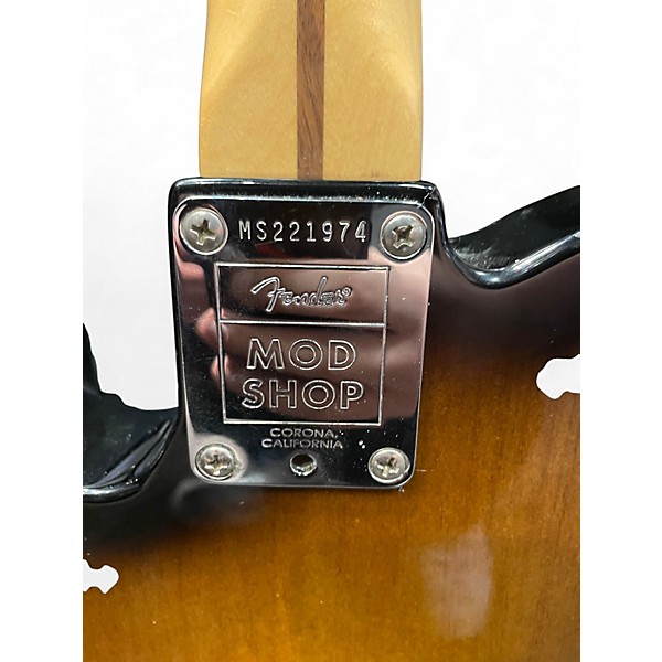 Used Fender MOD SHOP US TELECASTER 2 Tone Sunburst Solid Body Electric Guitar