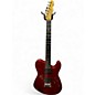 Used Fender DELUX TELECASTER QMT HH BING CHERRY TRANSPARENT Solid Body Electric Guitar thumbnail