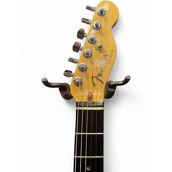 Used Fender DELUX TELECASTER QMT HH BING CHERRY TRANSPARENT Solid Body Electric Guitar