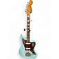 Used Squier Jaguar Daphne Blue Solid Body Electric Guitar thumbnail