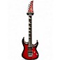 Used Ibanez RG4EXQM1 Trans Red Burst Solid Body Electric Guitar thumbnail