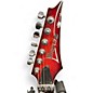 Used Ibanez RG4EXQM1 Trans Red Burst Solid Body Electric Guitar