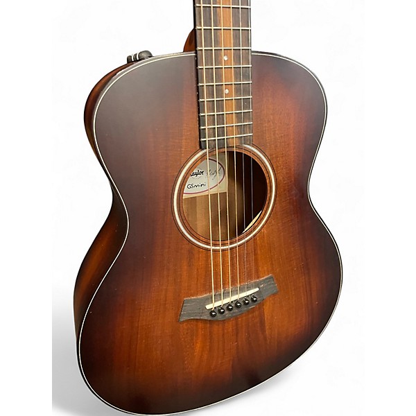 Used Taylor GS Mini-e KOA SHADED EDGE BURST Acoustic Guitar