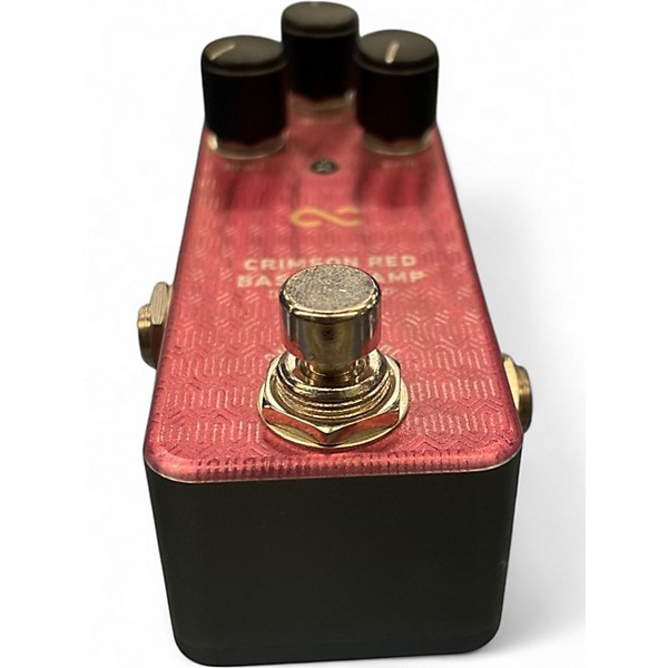 Used One Control Crimson Red Bass Effect Pedal