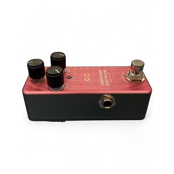 Used One Control Crimson Red Bass Effect Pedal