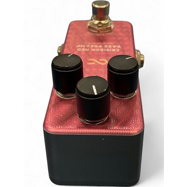 Used One Control Crimson Red Bass Effect Pedal