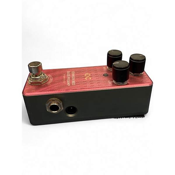 Used One Control Crimson Red Bass Effect Pedal
