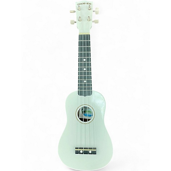 Used Diamond Head du-109 soprano White Ukulele