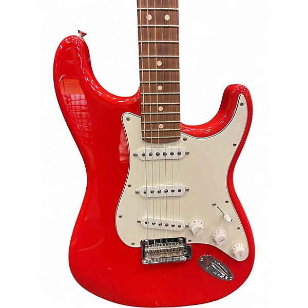 Used Fender Player Stratocaster SONIC RED Solid Body Electric Guitar