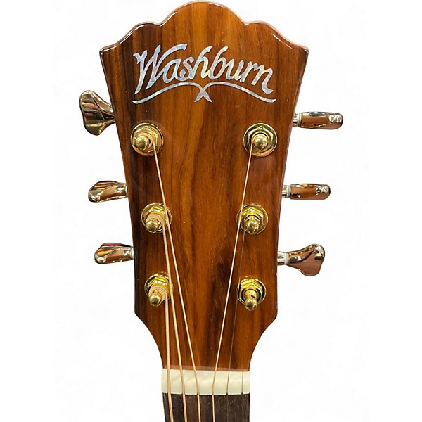 Used Washburn Bella Tono Elegante BTS24S-D Natural Acoustic Guitar