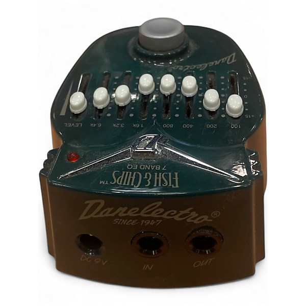 Used Danelectro DJ14 Fish and Chips 7-Band EQ Pedal