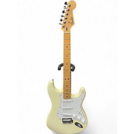 Used Fender Standard Stratocaster Olympic White Solid Body Electric Guitar
