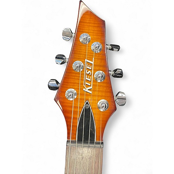 Used Kiesel SCB6 2 Color Sunburst Solid Body Electric Guitar