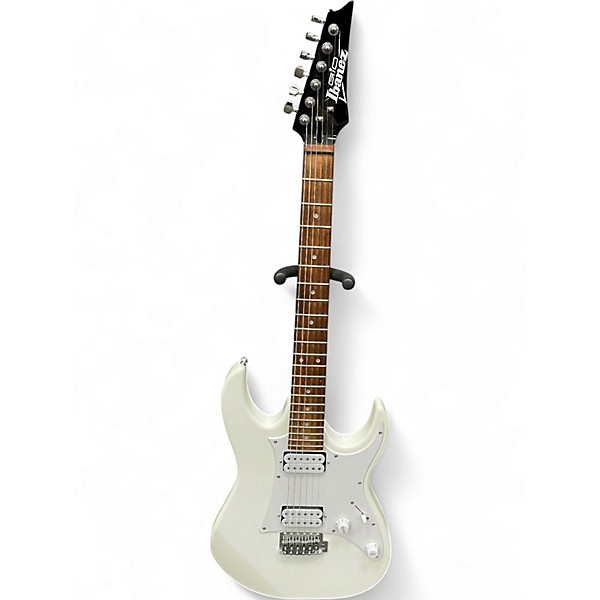 Used Ibanez GRX20WWH White Solid Body Electric Guitar