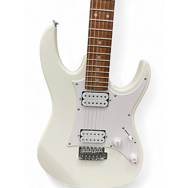 Used Ibanez GRX20WWH White Solid Body Electric Guitar