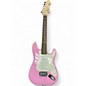 Used Squier Mini Affinity Stratocaster Pink Electric Guitar thumbnail