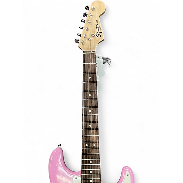 Used Squier Mini Affinity Stratocaster Pink Electric Guitar