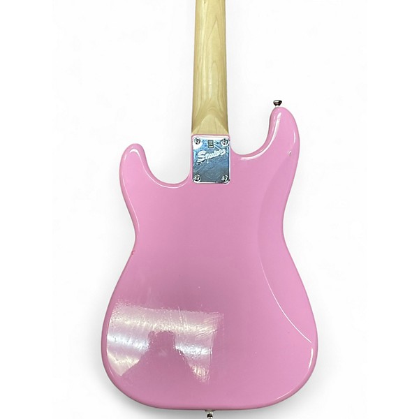 Used Squier Mini Affinity Stratocaster Pink Electric Guitar