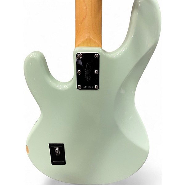Used Sterling by Music Man SUB SERIES STINGRAY Green Electric Bass Guitar