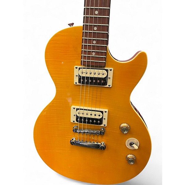 Used Epiphone Les Paul Special II Amber Solid Body Electric Guitar