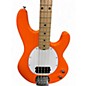 Used Sterling by Music Man STING RAY Orange Electric Bass Guitar