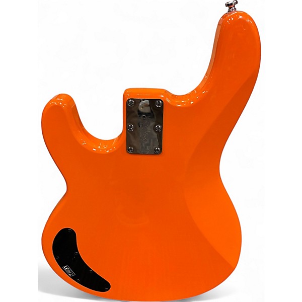 Used Sterling by Music Man STING RAY Orange Electric Bass Guitar