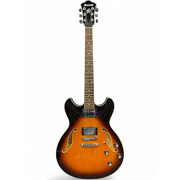 Used Ibanez AG75 Artcore 3 Tone Sunburst Hollow Body Electric Guitar