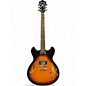 Used Ibanez AG75 Artcore 3 Tone Sunburst Hollow Body Electric Guitar thumbnail