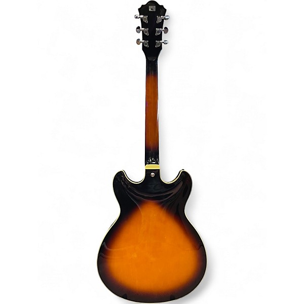 Used Ibanez AG75 Artcore 3 Tone Sunburst Hollow Body Electric Guitar
