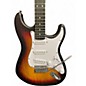 Used Donner Standard Series 2 Tone Sunburst Solid Body Electric Guitar