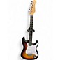 Used Donner Standard Series 2 Tone Sunburst Solid Body Electric Guitar