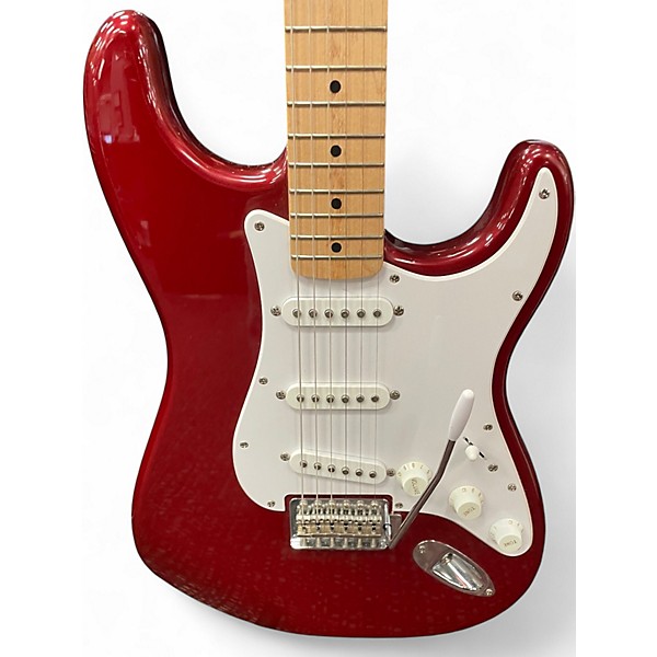 Used Squier Standard Stratocaster RED Solid Body Electric Guitar