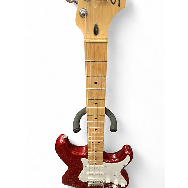 Used Squier Standard Stratocaster RED Solid Body Electric Guitar