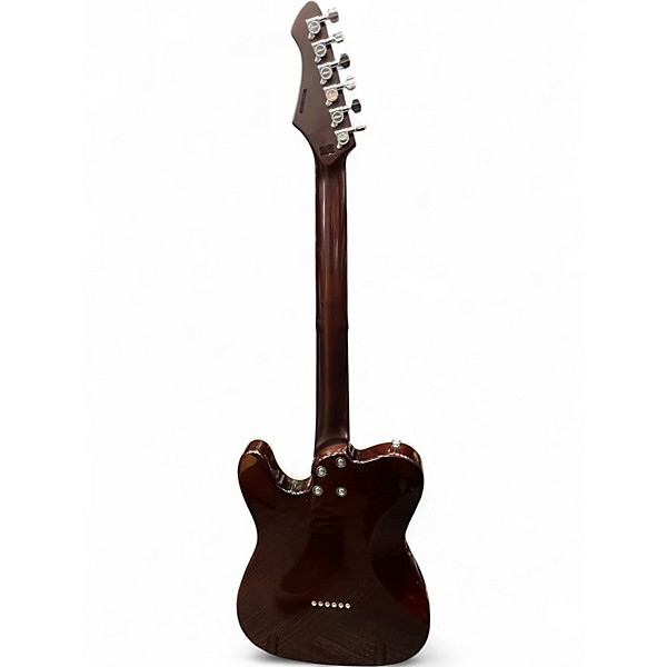 Used Aria Pro II Nashville Brown Solid Body Electric Guitar