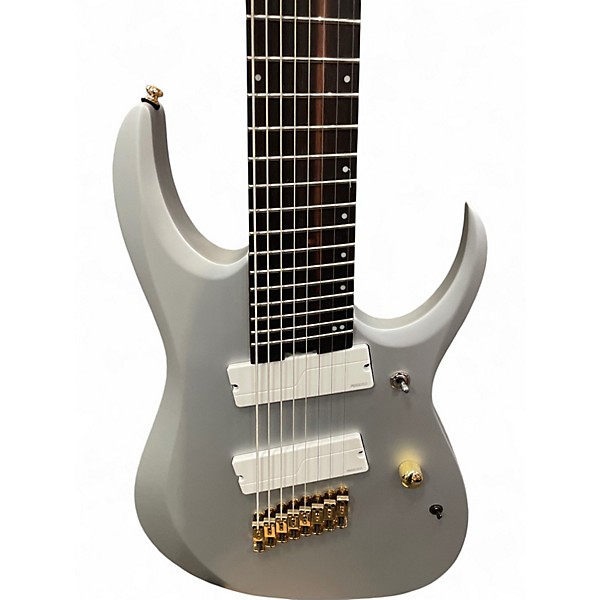 Used Ibanez RGDMS8 GREY Solid Body Electric Guitar