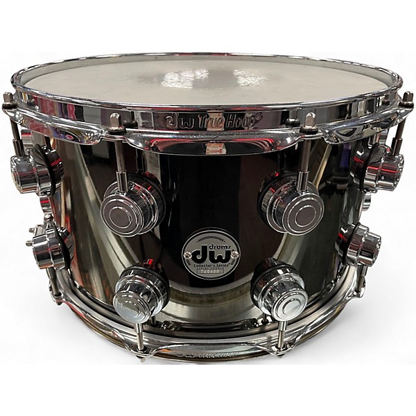 Used DW 14X8 Collectors Black Nickel Over Brass Black Nickel Drum