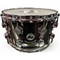 Used DW 14X8 Collectors Black Nickel Over Brass Black Nickel Drum thumbnail