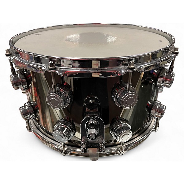 Used DW 14X8 Collectors Black Nickel Over Brass Black Nickel Drum