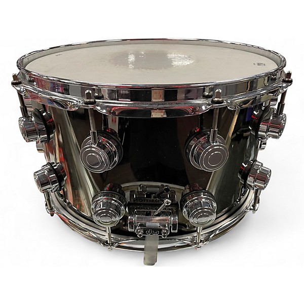 Used DW 14X8 Collectors Black Nickel Over Brass Black Nickel Drum
