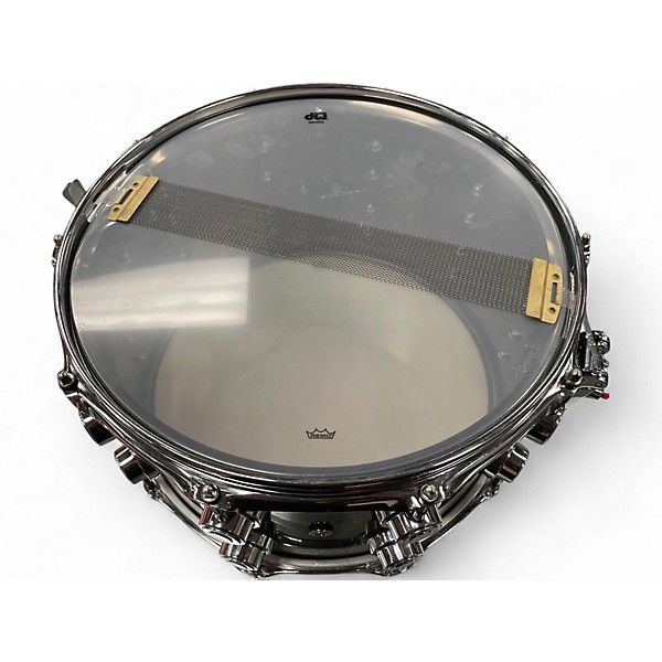 Used DW 14X8 Collectors Black Nickel Over Brass Black Nickel Drum