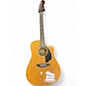 Used Fender Sonoran SCE Natural Acoustic Electric Guitar thumbnail