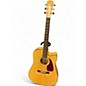 Used Fender DG220SCE Natural Acoustic Electric Guitar thumbnail