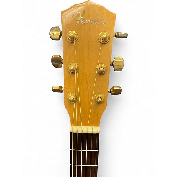 Used Fender DG220SCE Natural Acoustic Electric Guitar